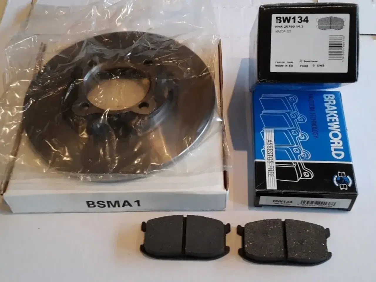 Billede 1 - Skiver+klodser, Nye, MAZDA 323 - 80-89