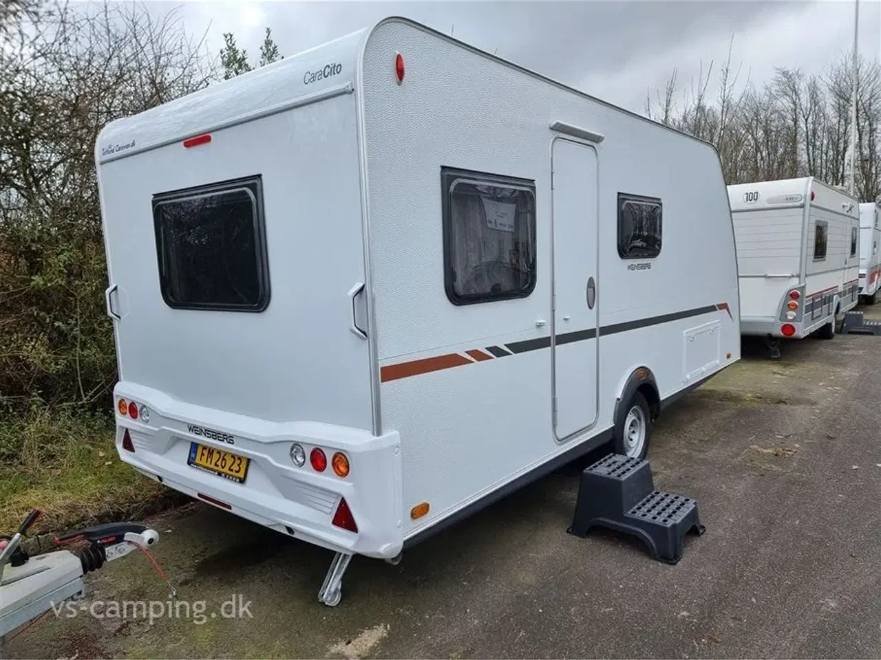 Billede 2 - 2024 - Weinsberg CaraCito 470 EU E-Power   RUMMELIG CAMPINGVOGN MED ENKELTSENGE MED LAV EGENVÆGT