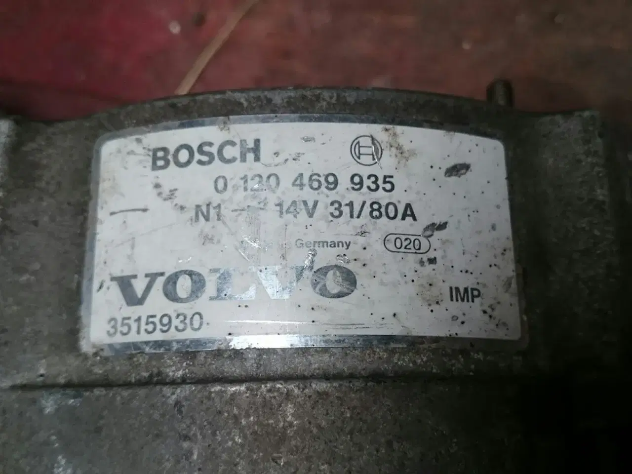 Billede 3 - Volvo 940  80amp til motor  16v