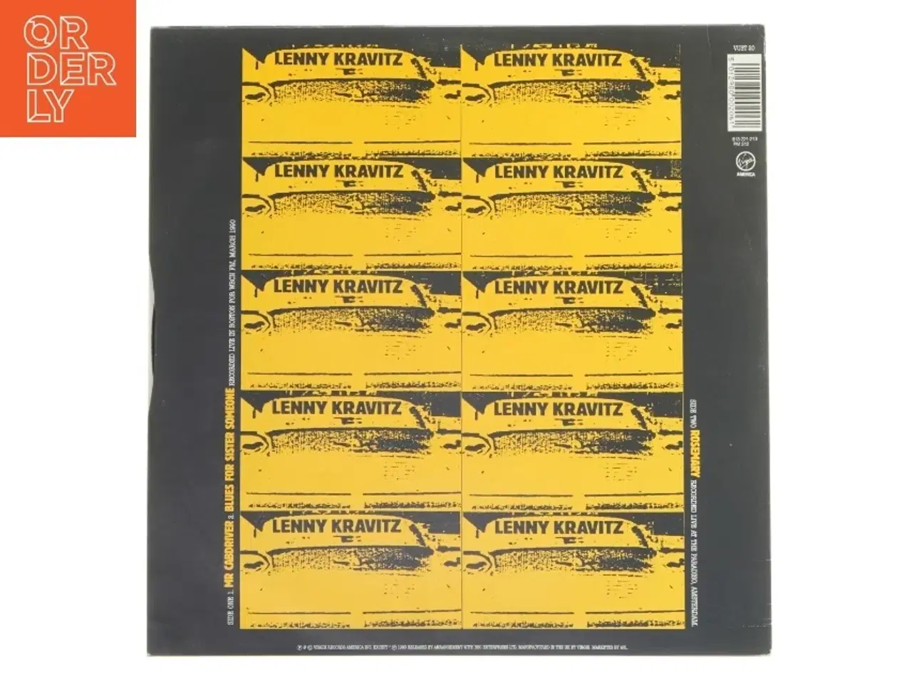 Billede 1 - Lenny Kravitz Mr. Cab Driver vinyl