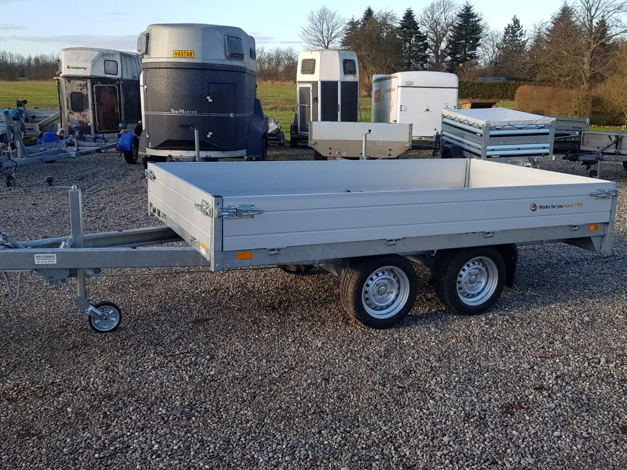 Billede 1 - Saris platformtrailer 