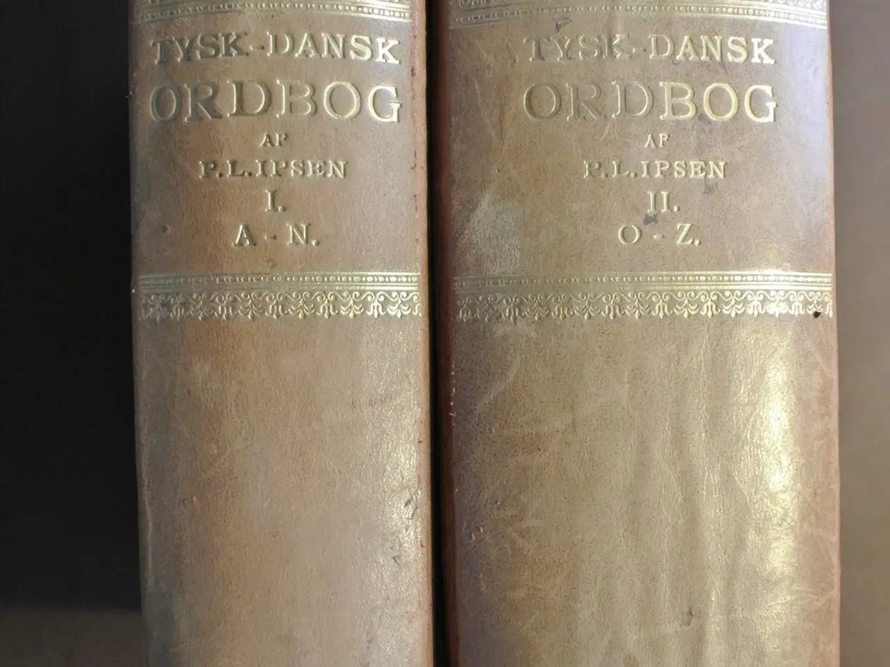 Billede 1 - tysk-dansk ordbog 1-2, af p. l. ipsen, emne: sprog