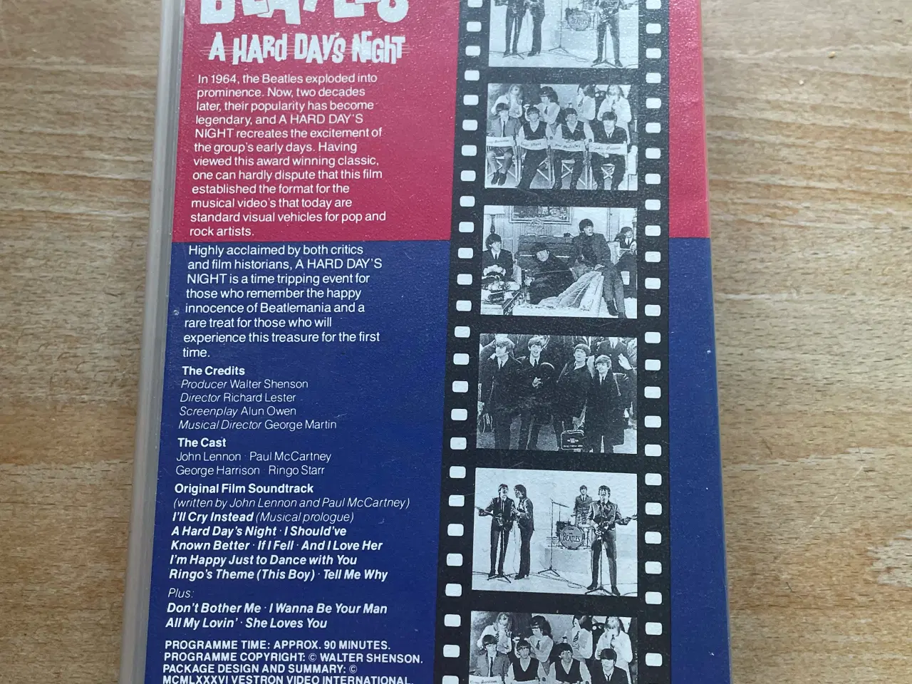 Billede 2 - Beatles vhs se tekst