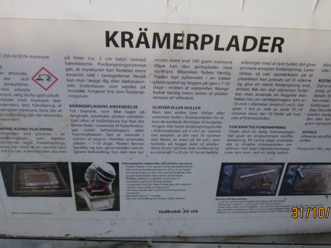 Billede 4 -  20 Kræmer plader.