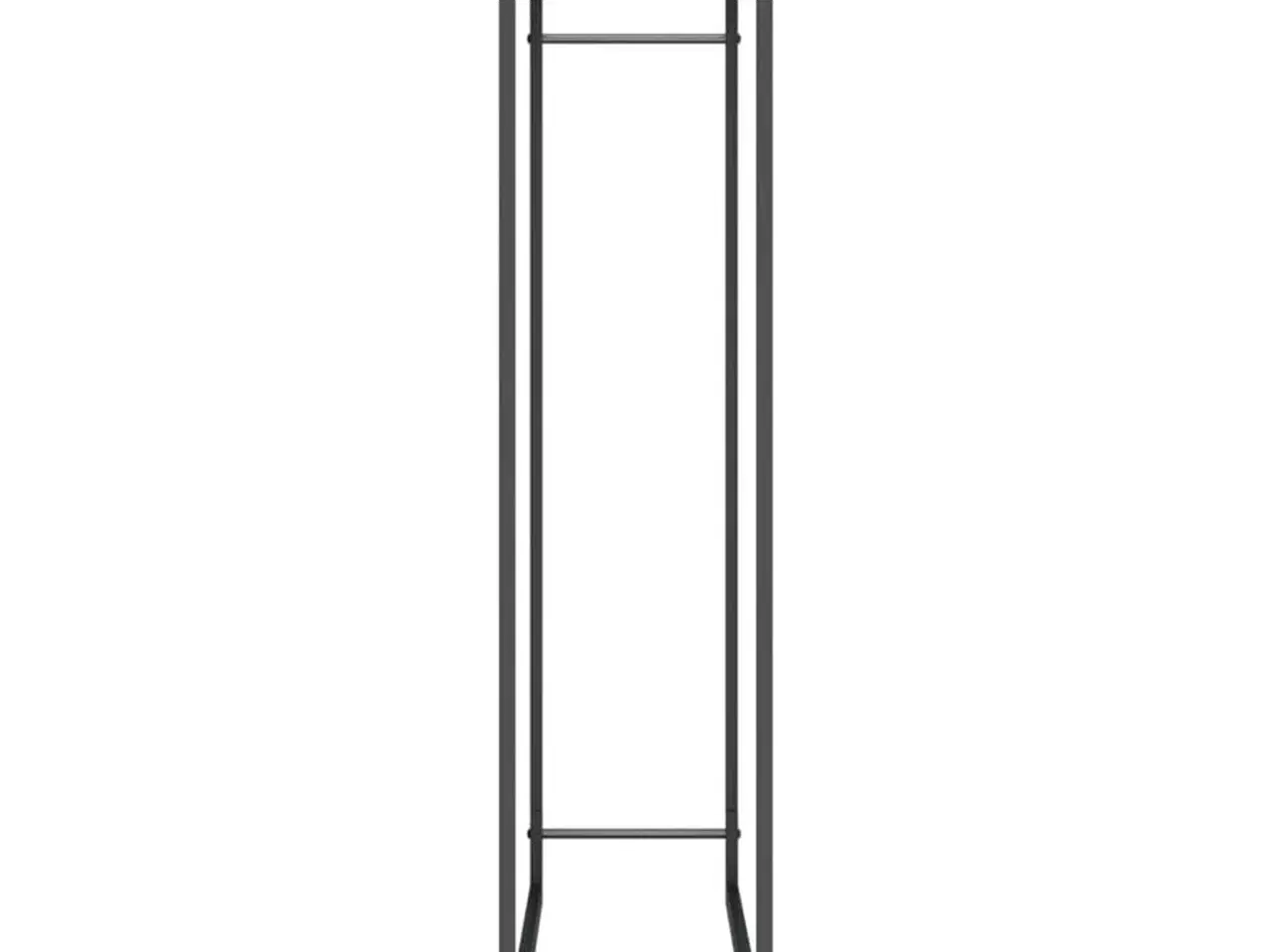 Billede 4 - Brændestativ 110x28x116 cm stål matsort