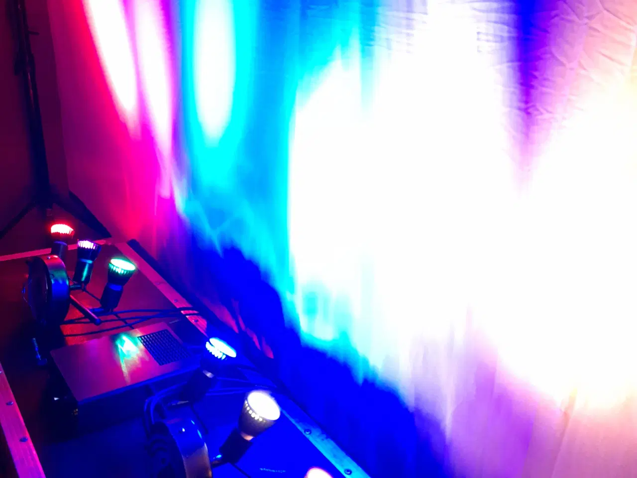 Billede 7 - Udlejes - 6 kanal GU10 LED Løbe Lysshow