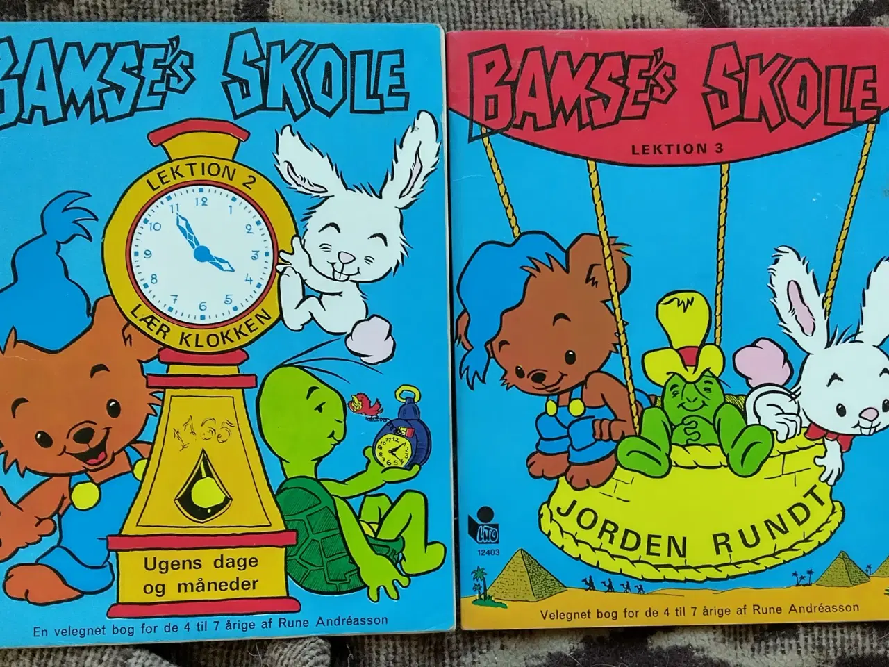 Billede 1 - 2 x Bamse Lektion