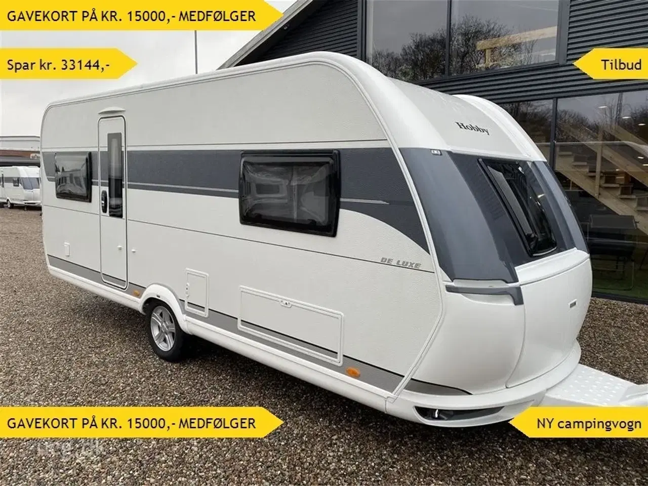 Billede 1 - 2023 - Hobby De Luxe 540 UL   Prisen er inkl. klargøring, gastest, fugttest, syn og nummerplade.