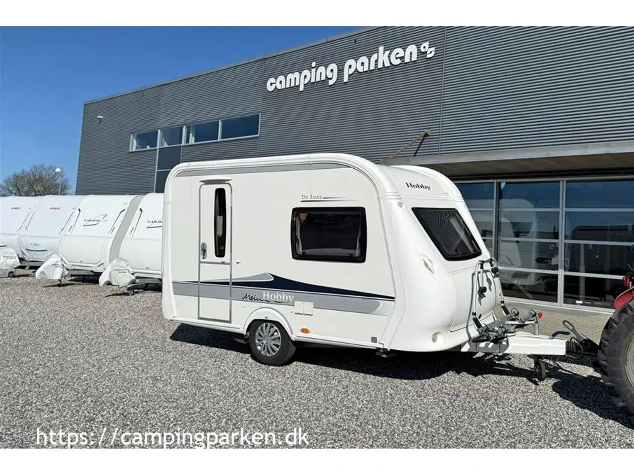 Billede 1 - 2012 - Hobby De Luxe 350 TB   Fin lille rejsevogn - kan trækkes af næsten alle biler - også elbiler