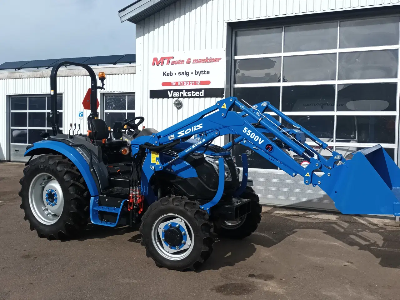 Billede 1 - Ny Solis Diesel traktor med 4 wd 