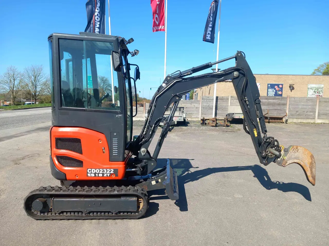Billede 1 - Eurocomach ES18ZT minigraver
