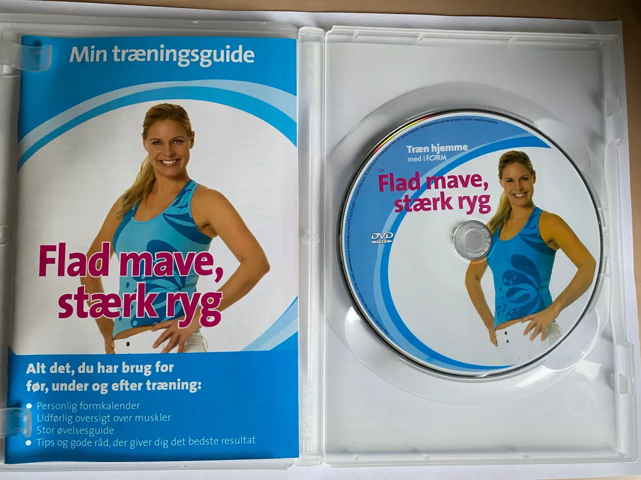 Billede 2 - Flad mave, stærk ryg' med iFORM Trænings-DVD