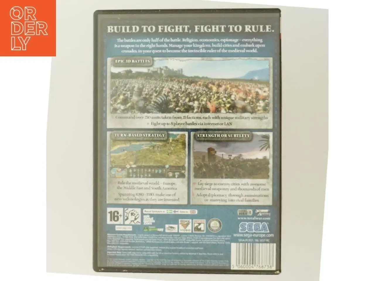 Billede 3 - Medieval II: Total War PC-spil fra SEGA