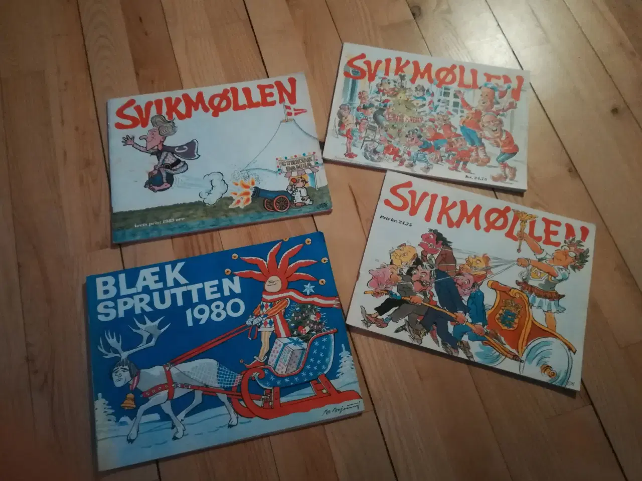 Billede 1 - Svikmøllen (1983, -84, -86) og blæksprutten (1980)