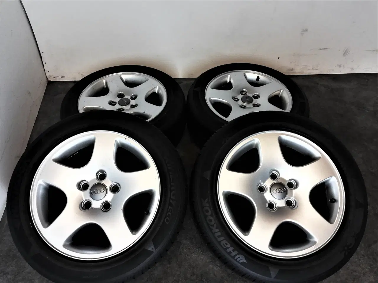 Billede 3 - 5x112 16" ET45 nav 57,1ø Audi sommersæt