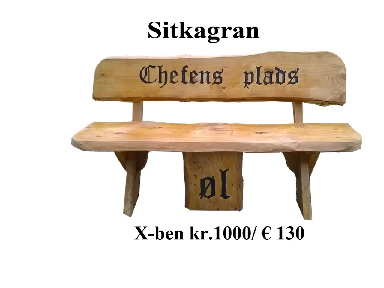 Billede 1 - ølbænk