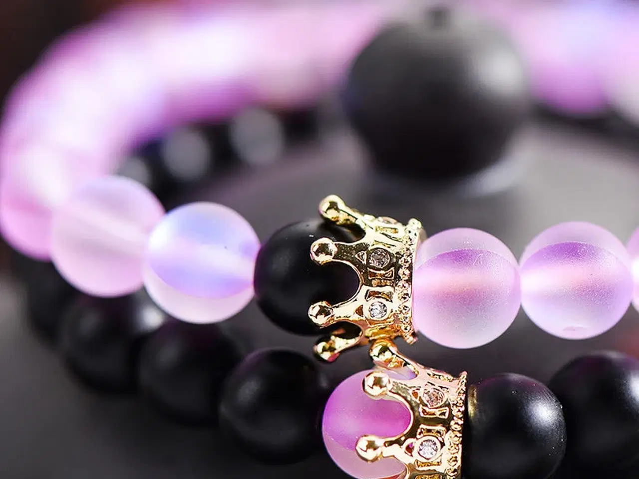 Billede 7 - Armbånd,smykke sæt.udført i Acua Quarts.onyx