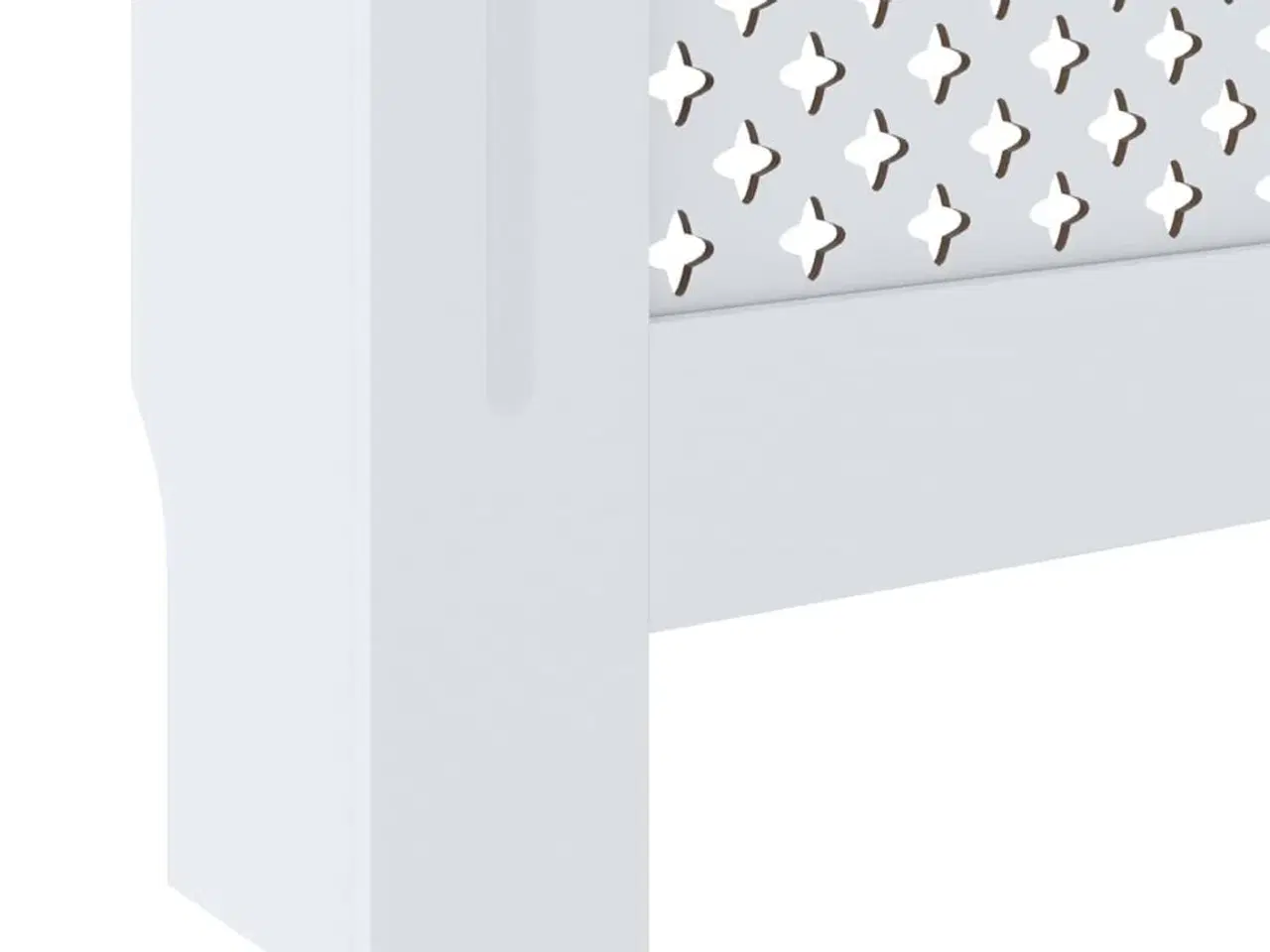 Billede 6 - Radiatorskjuler 78 cm MDF hvid
