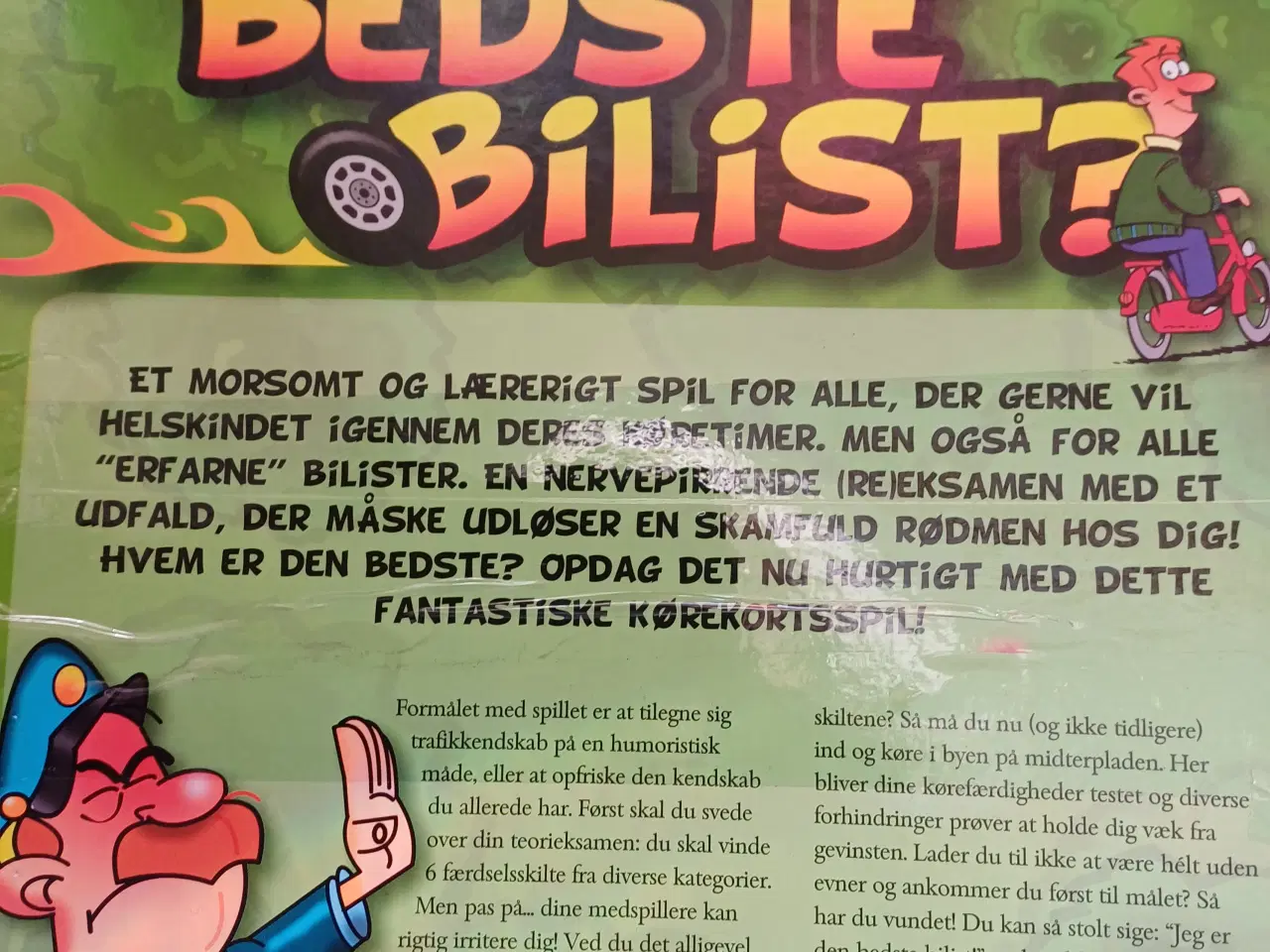 Billede 4 - Hvem er den bedste bilist - morsomt /lærerigt spil