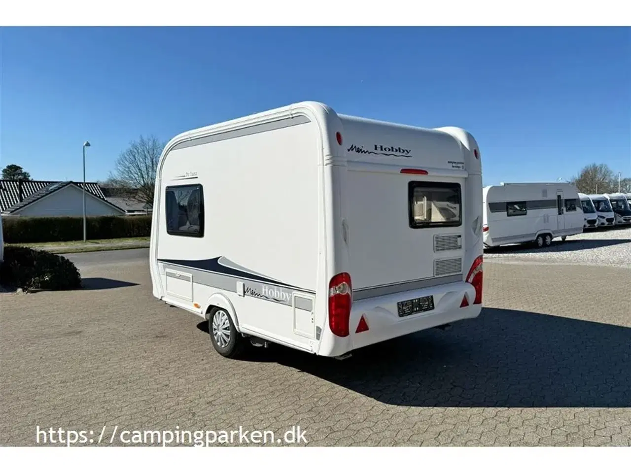 Billede 8 - 2012 - Hobby De Luxe 350 TB   Fin lille rejsevogn - kan trækkes af næsten alle biler - også elbiler