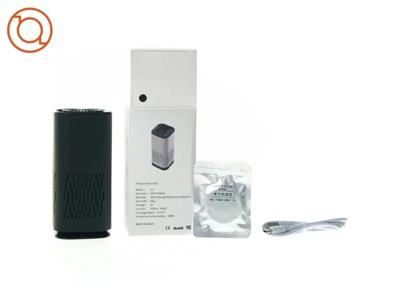 Billede 2 - Portable air purifier fra K 2 (str. 13 x 6 x 6 cm)