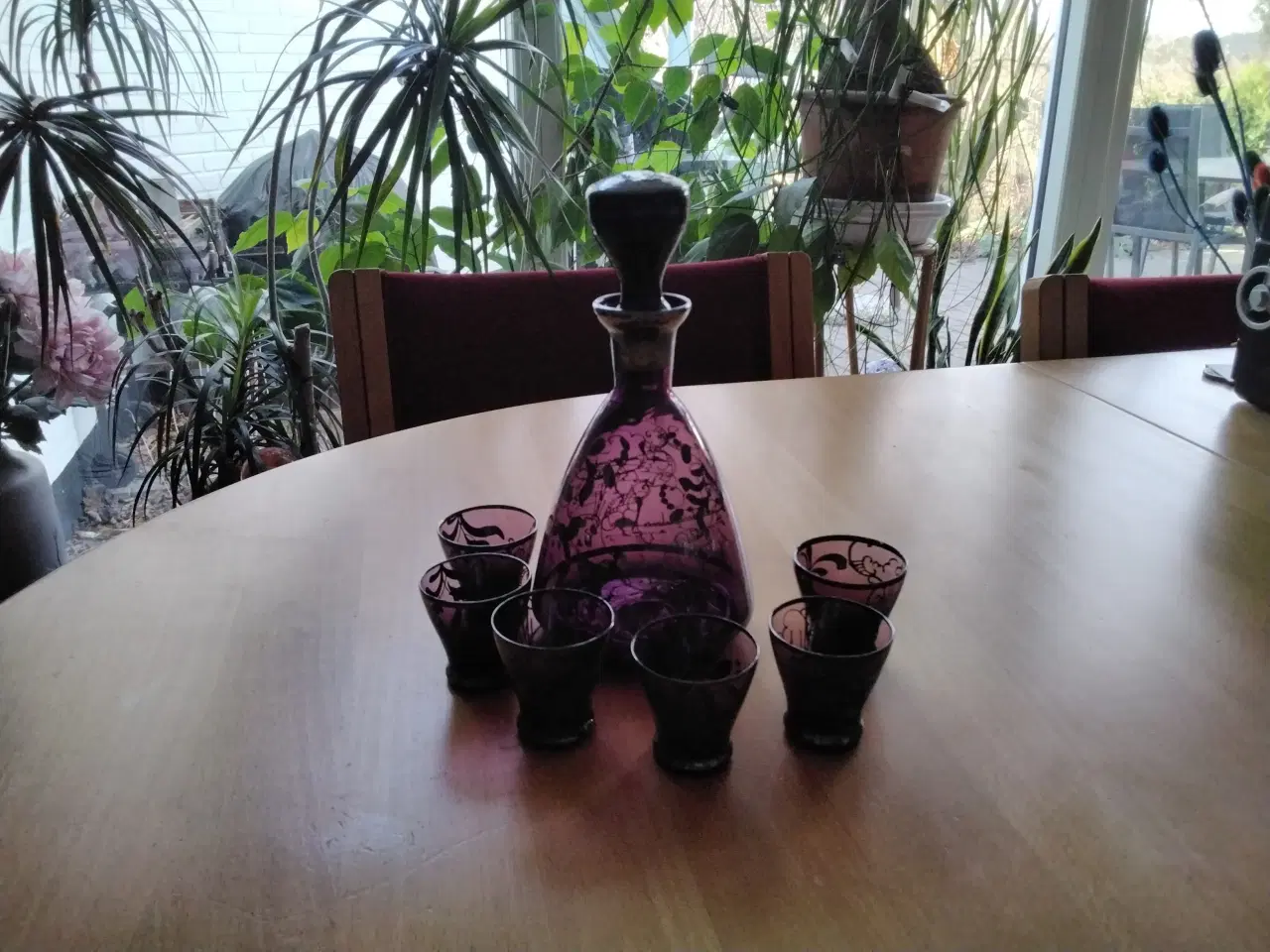 Billede 1 - Karaffel og 5 glas