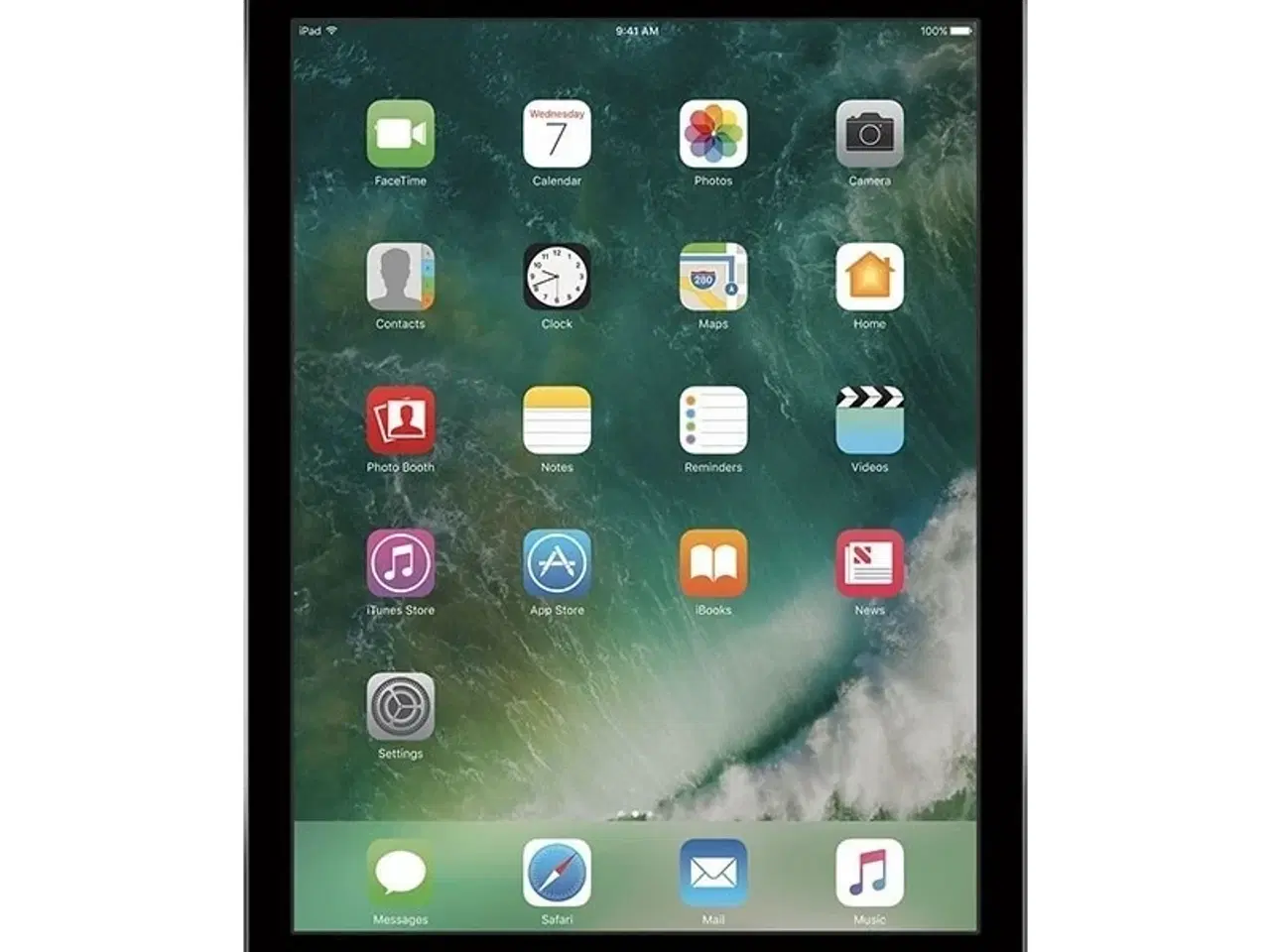Billede 1 - Apple iPad 5 128GB WiFi (Space Gray) - Grade B