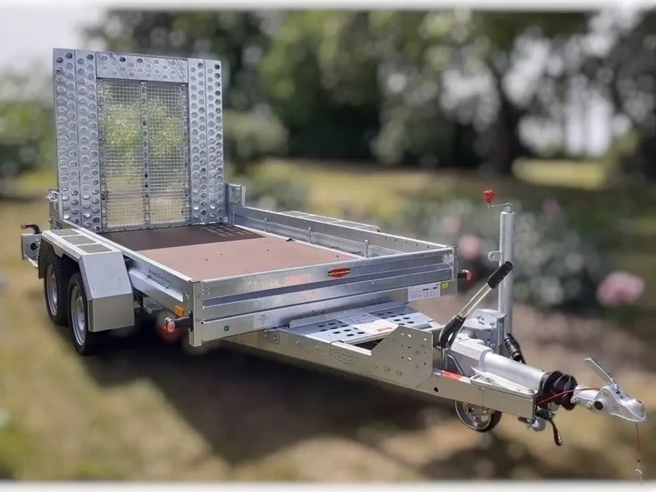 Billede 1 - Leje af 3,5t Maskintrailer 1 døgn