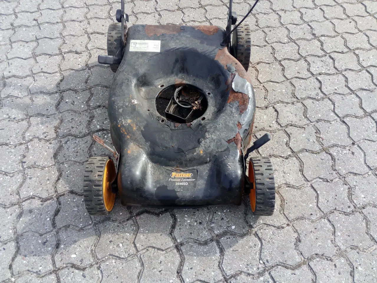 Billede 1 - 46 cm.Klipperskjold UDEN Motor