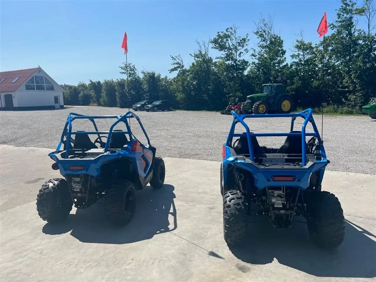 Billede 4 - Polaris RZR 200 HØJ SIKKERHED FOR 2 MED STYRTBØJLE