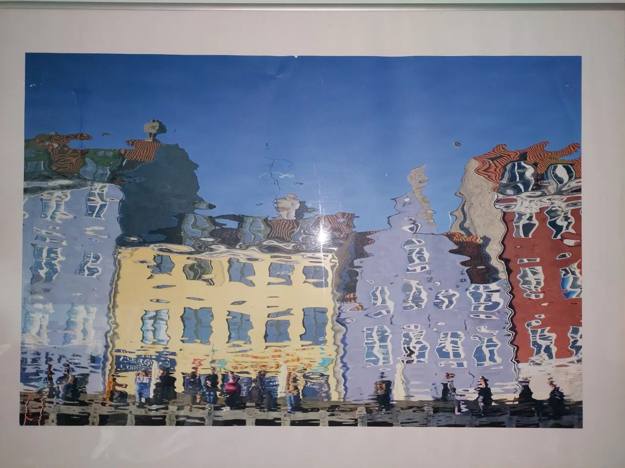 Billede 2 - billeder med glas/ ramme, motiv: NYHAVN spejler si