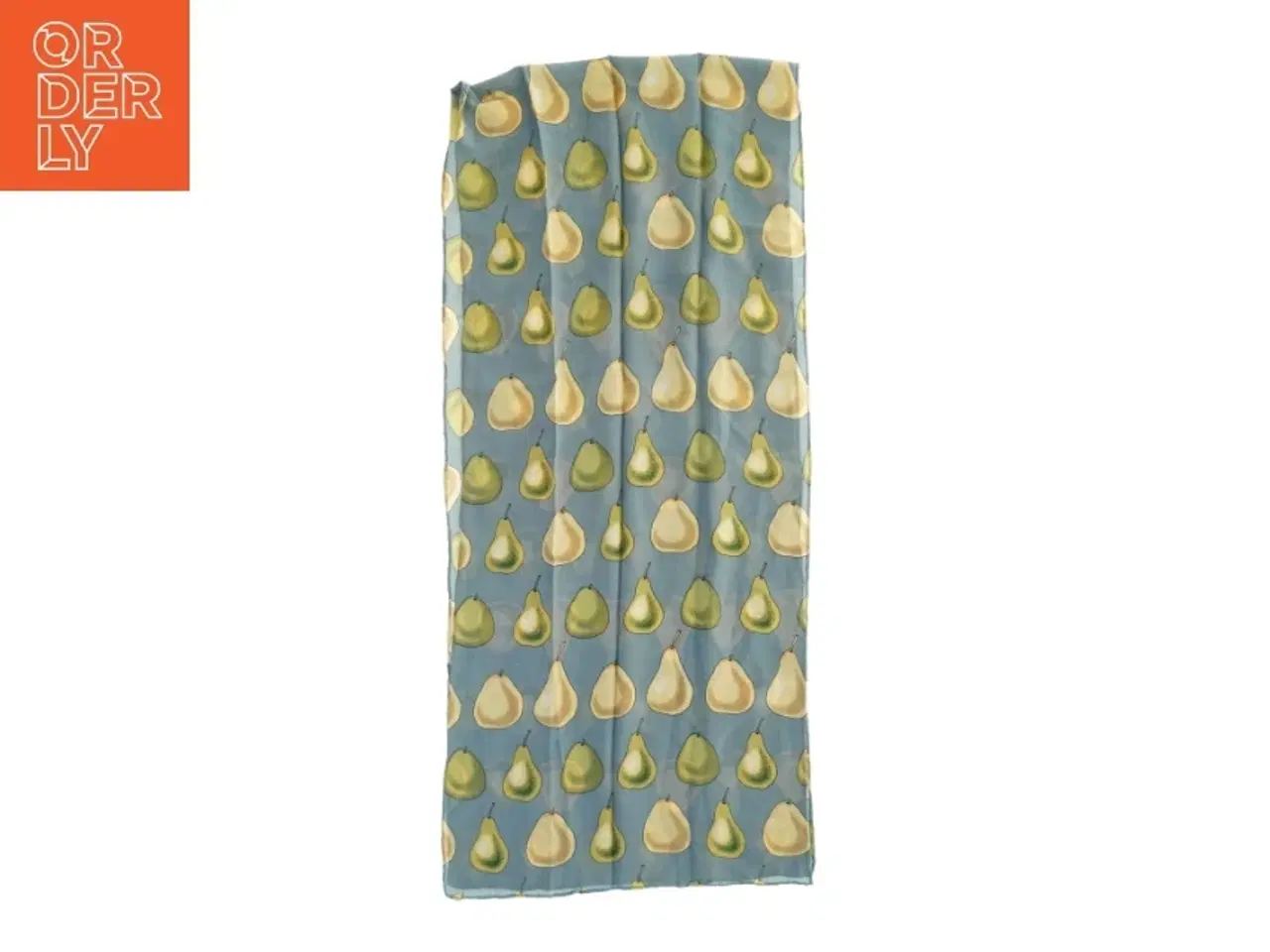 Billede 3 - Charlotte Sparre Vintage Silke Tørklæde med pære mønster (str. 35 x 157 cm)