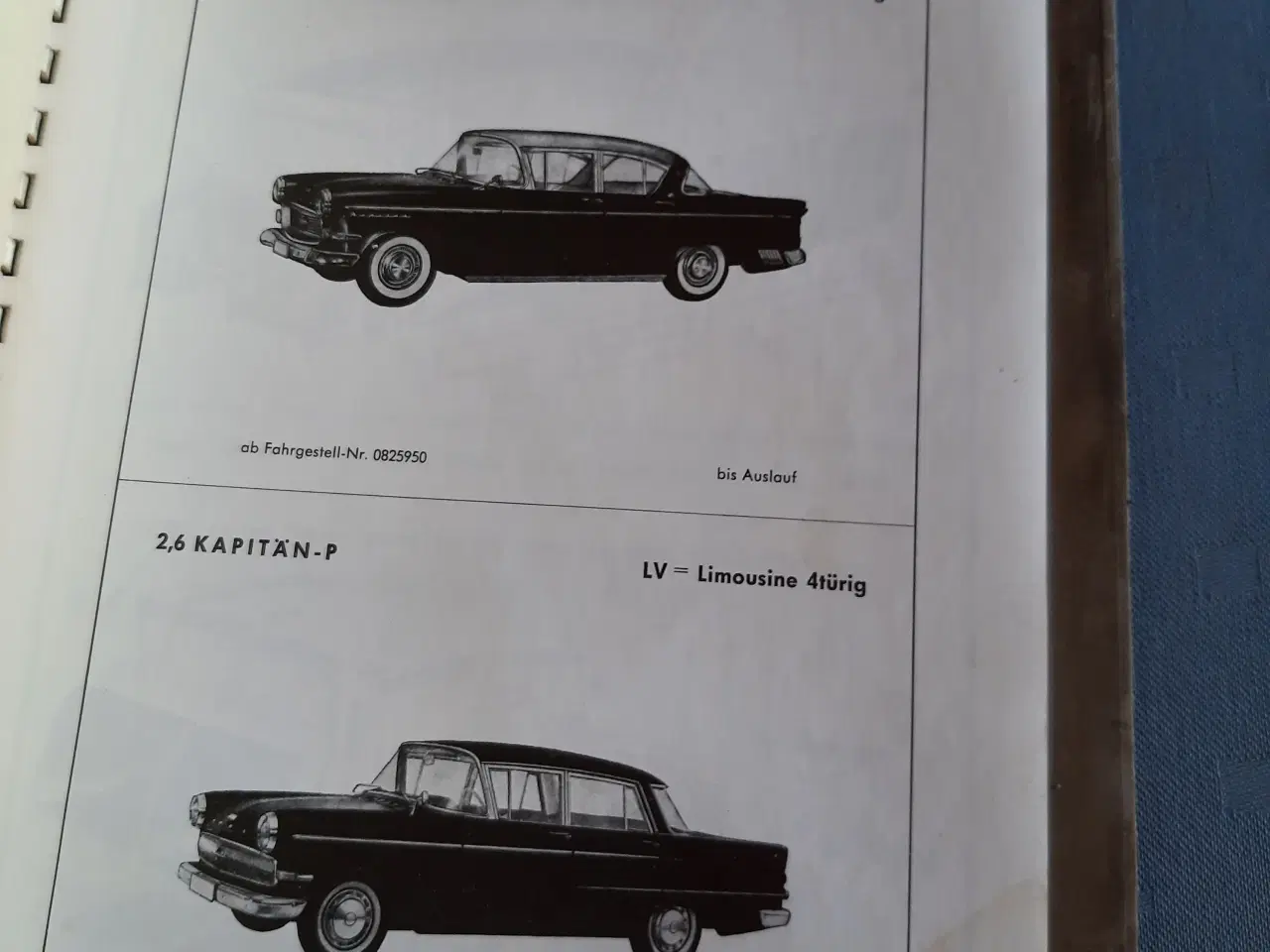 Billede 6 - OPEL  brochure og reservedele katalog  