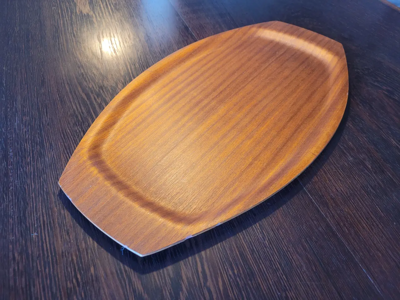 Billede 2 - Retro bakke af teaktræ