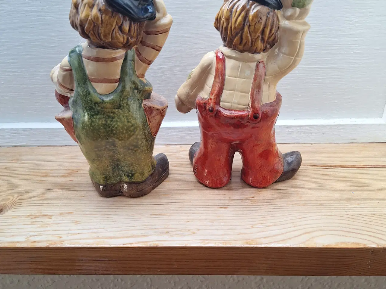 Billede 3 - Vintage håndmalede porcelæns klovnefigurer