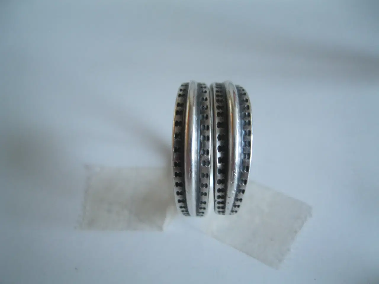 Billede 2 - Armring, øreclips + ring David-Andersen