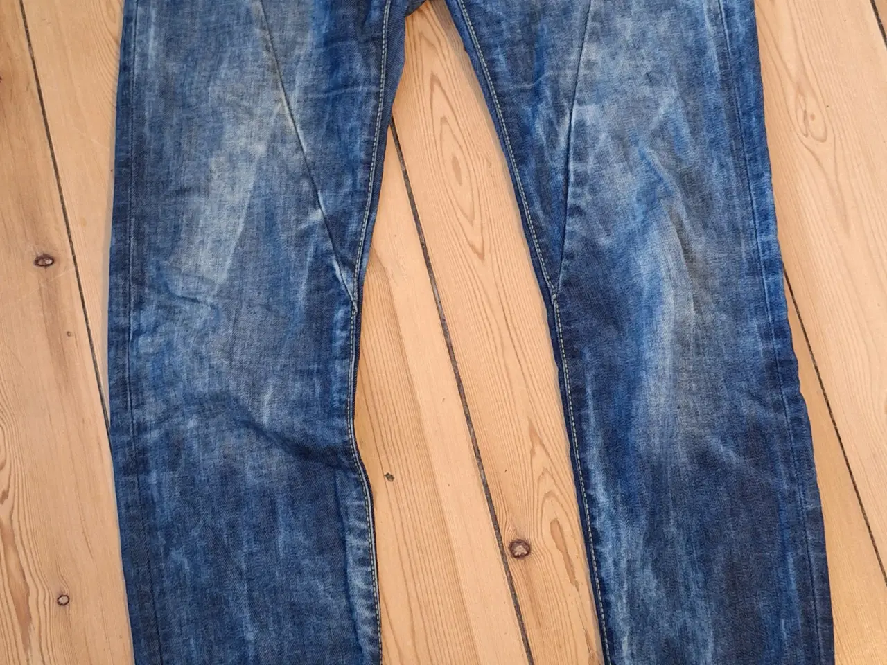Billede 3 - Mørkeblå Please jeans