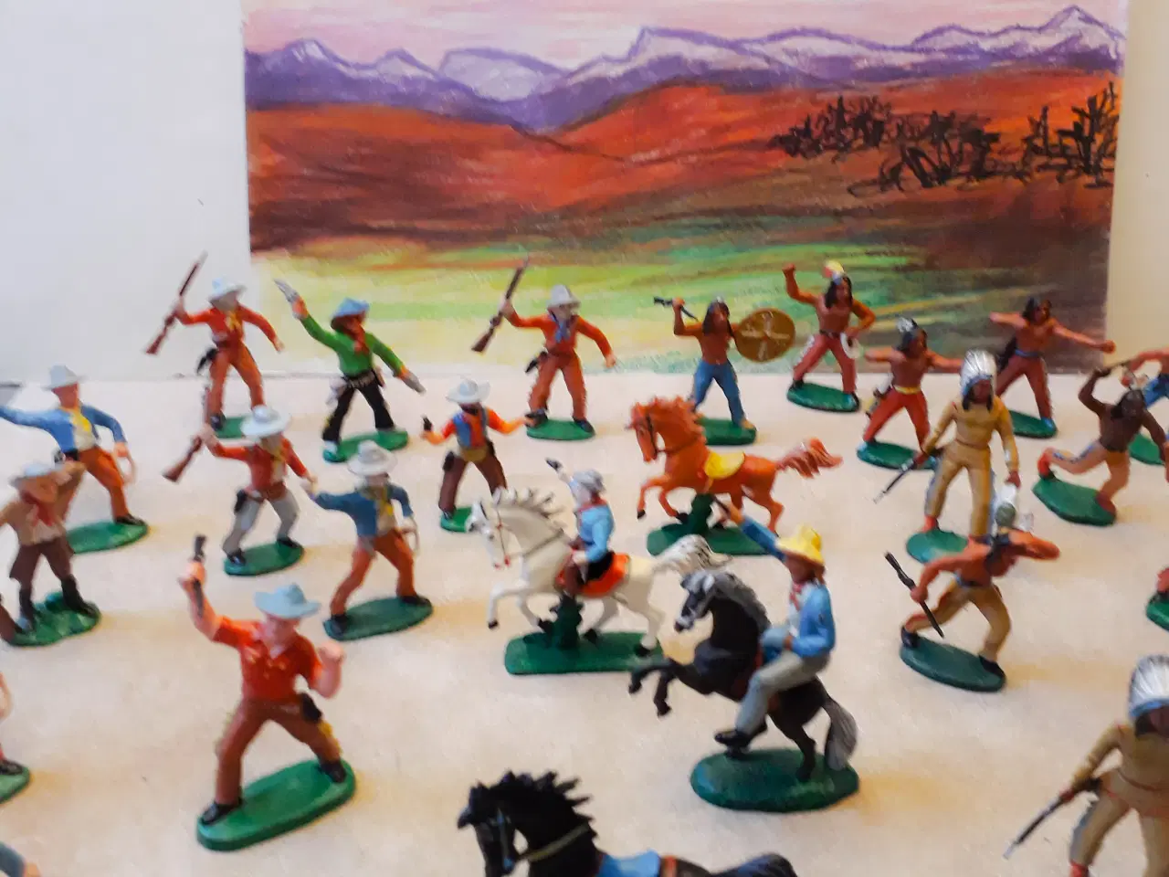 Billede 1 - Cowboy, Indianere og Heste