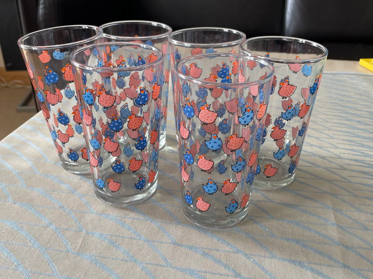 Billede 1 - Drikkeglas med høns