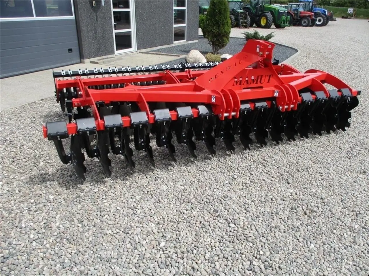 Billede 8 - Dexwal Mamut 4 m Med v-rings pakker og 560mm talerkner