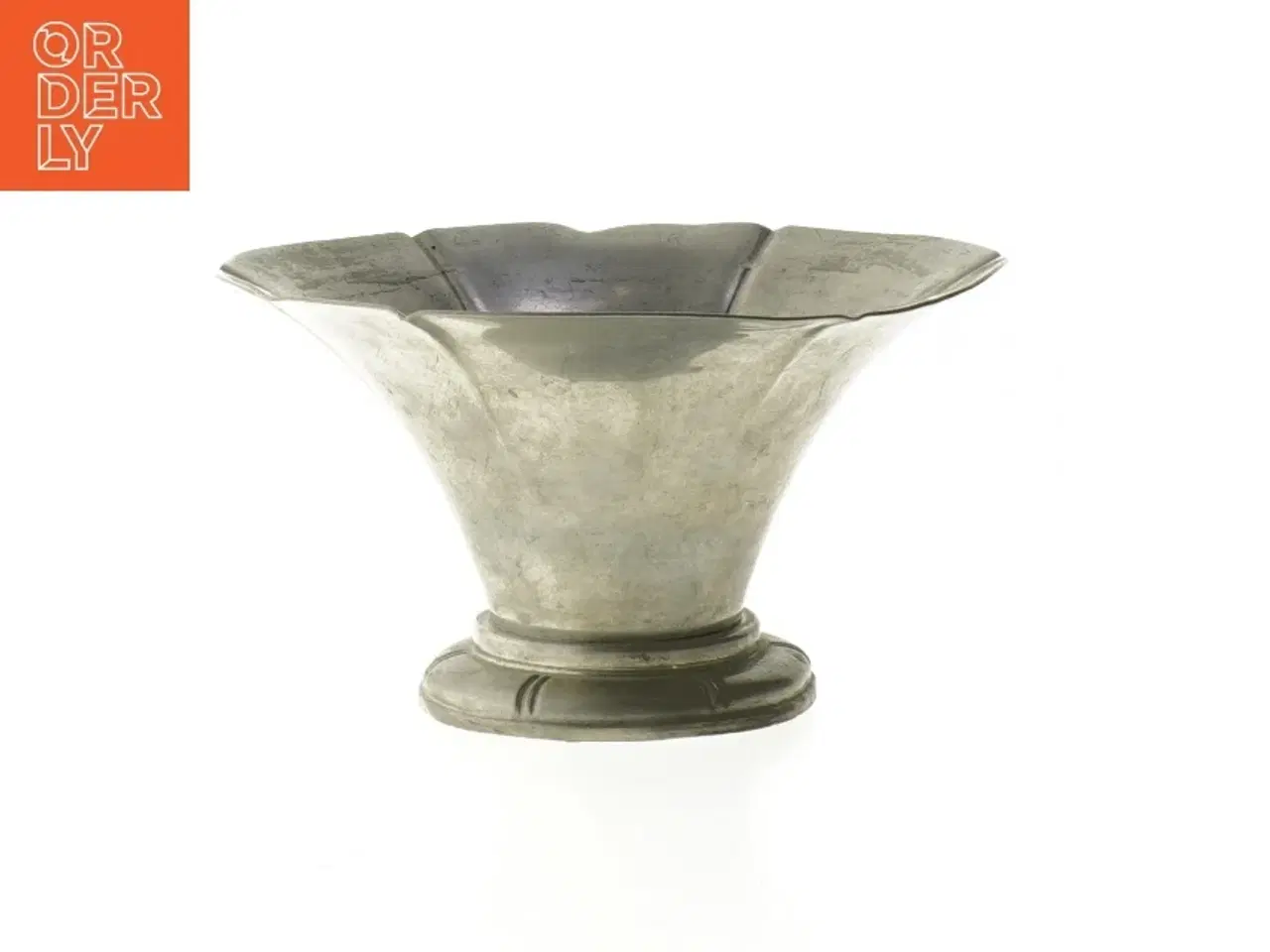 Billede 1 - Metalskål fra Svensk Tenn (str. Ø. ø. 15 cm)