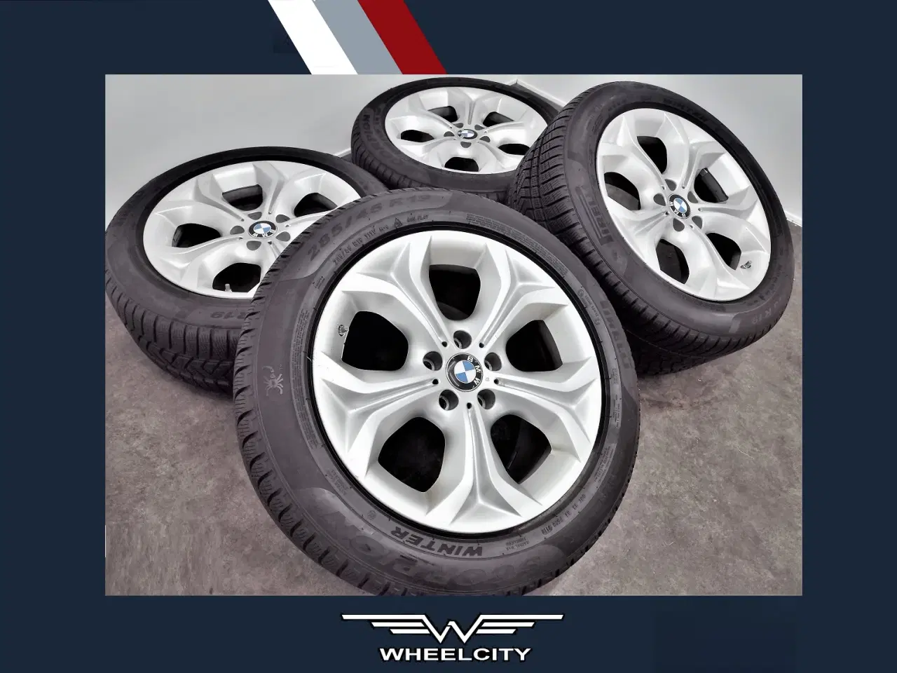 Billede 1 - 5x120 19" ET48/53 BMW Style-335 X5/X6 vintersæt