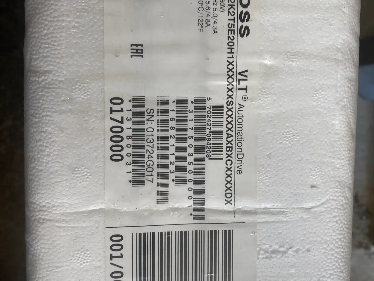 Billede 2 - Danfoss VLT  FC-302P2K2T5E20H1XXXXXXSXXXXAXBXCXXXX
