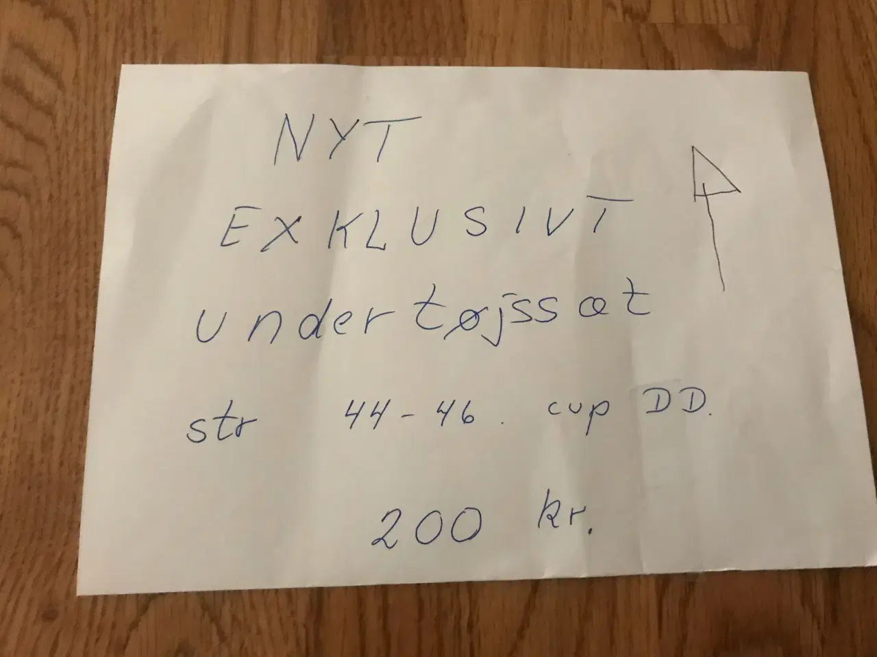 Billede 7 - Nyt Exklusivt undertøjssæt str. 44-46 DD