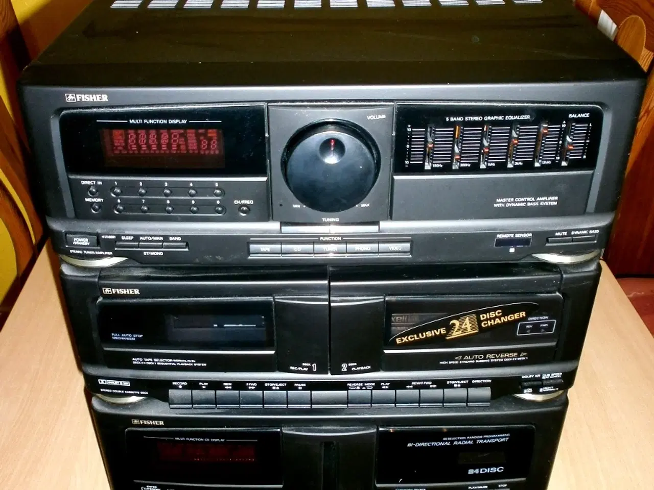 Billede 1 - Perfekt Gave!-FisherTAD 993 HI-FI system +Jamo