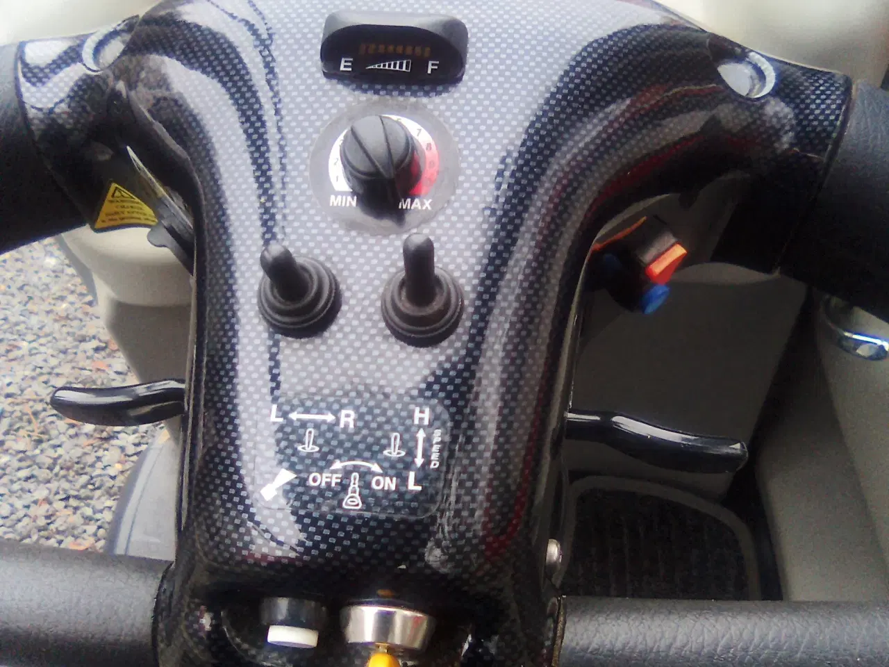 Billede 4 - Minibil Shoprider 15 Km/t