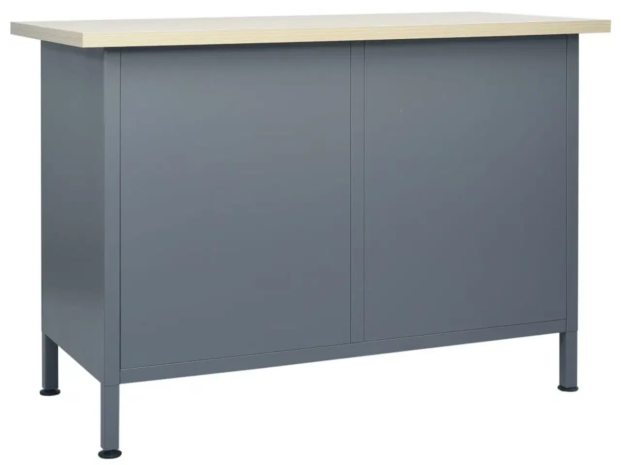 Billede 5 - Arbejdsbord 120x60x85 cm stål sort