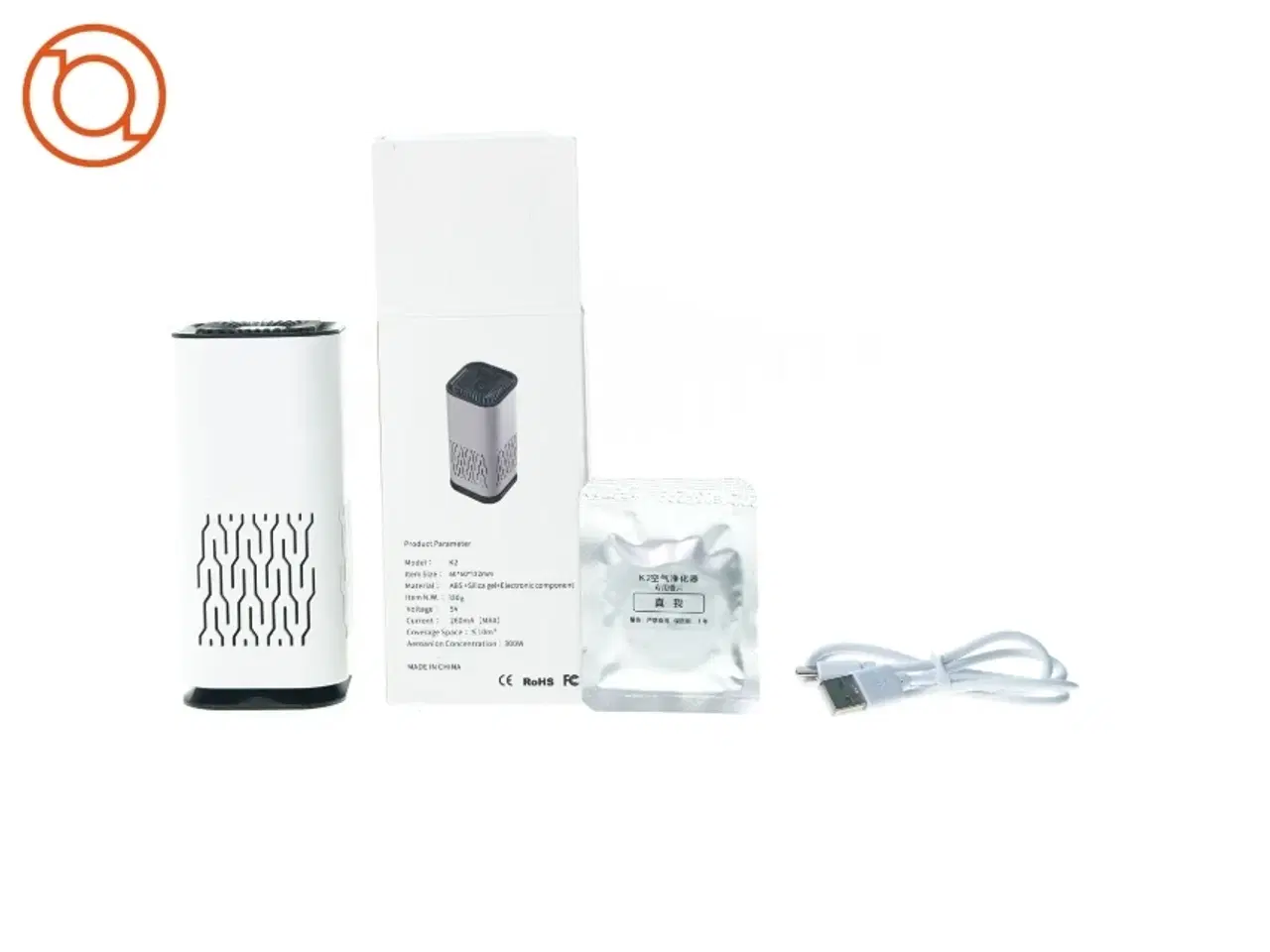 Billede 2 - Portable air purifier fra K 2 (str. 13 x 6 x 6 cm)