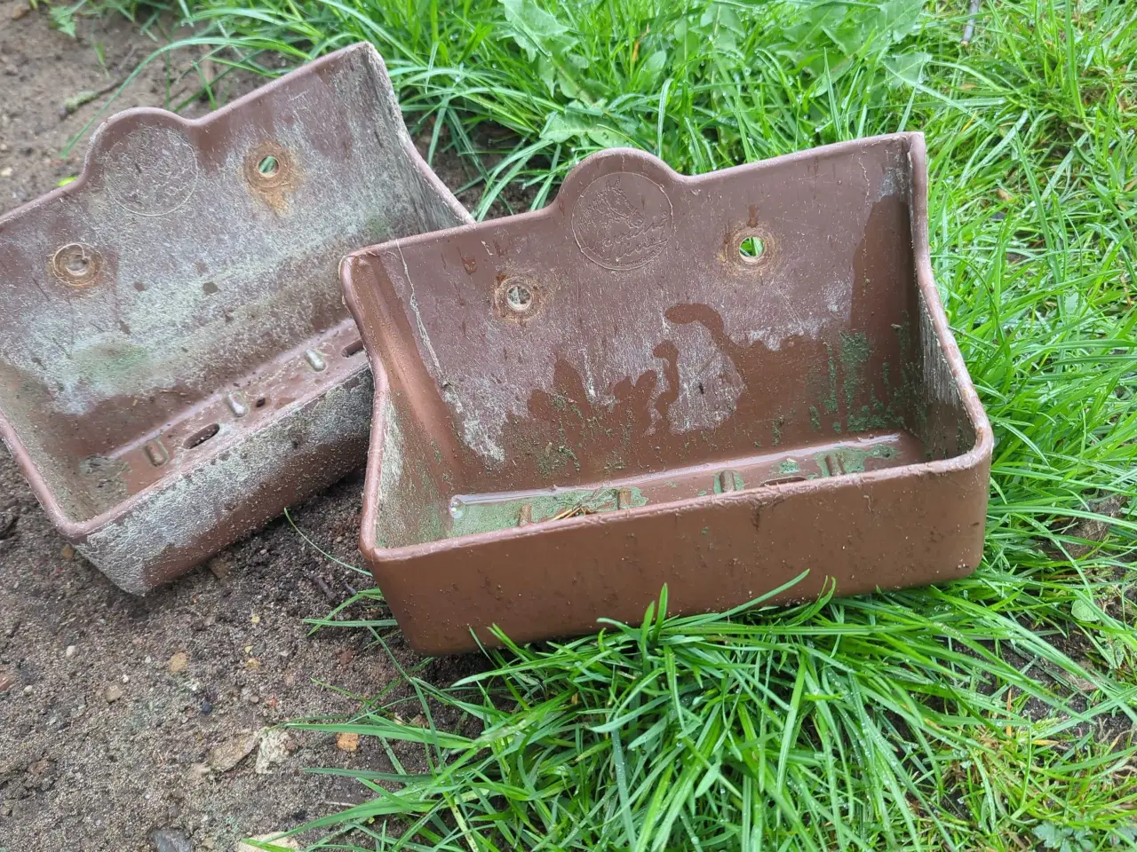 Billede 1 - 2 styks 2 kg sliksten holder