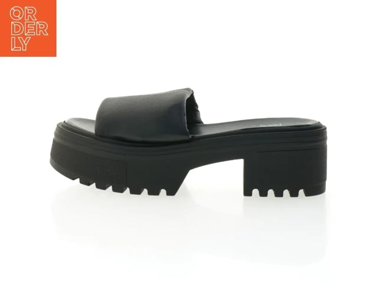 Billede 1 - Sorte plateau-slides fra Asos (str. 42)